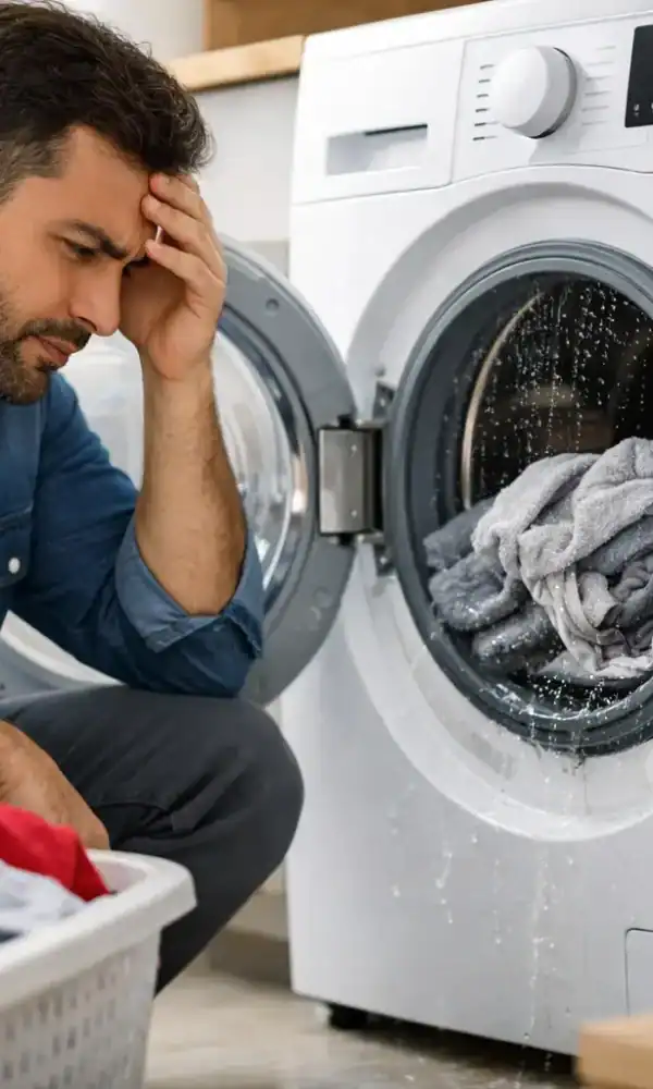 لماذا الغسالة لا تعصر؟ الأسباب والحل